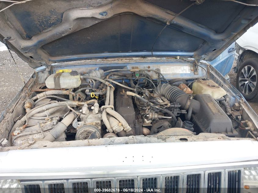 1990 Jeep Cherokee Pioneer VIN: 1J4FJ38L2LL128793 Lot: 39682678