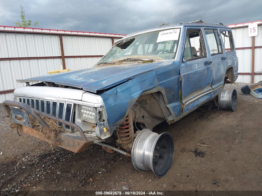 1990 Jeep Cherokee Pioneer VIN: 1J4FJ38L2LL128793 Lot: 39682678