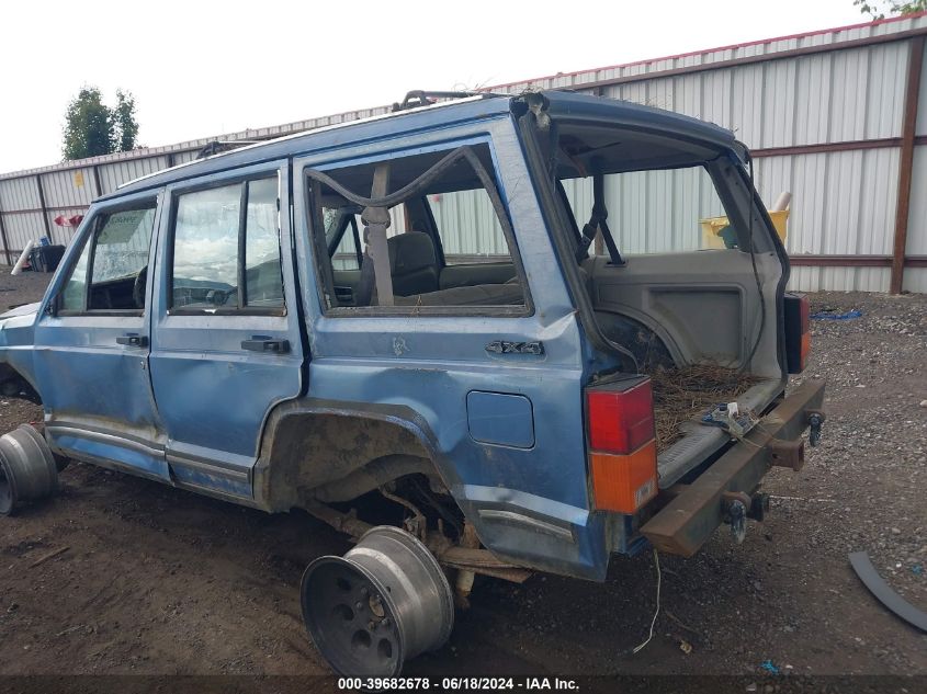 1990 Jeep Cherokee Pioneer VIN: 1J4FJ38L2LL128793 Lot: 39682678