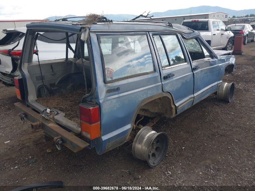 1990 Jeep Cherokee Pioneer VIN: 1J4FJ38L2LL128793 Lot: 39682678