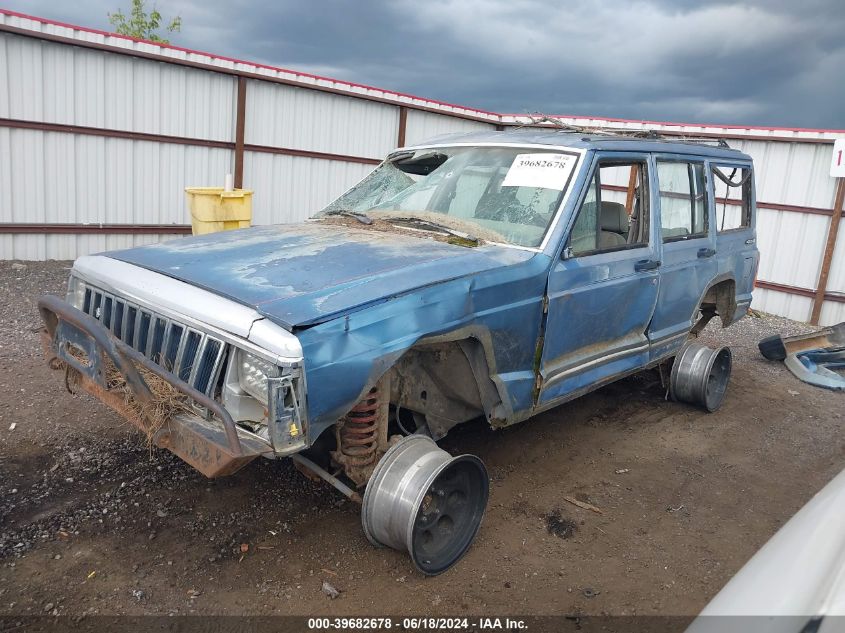 1990 Jeep Cherokee Pioneer VIN: 1J4FJ38L2LL128793 Lot: 39682678