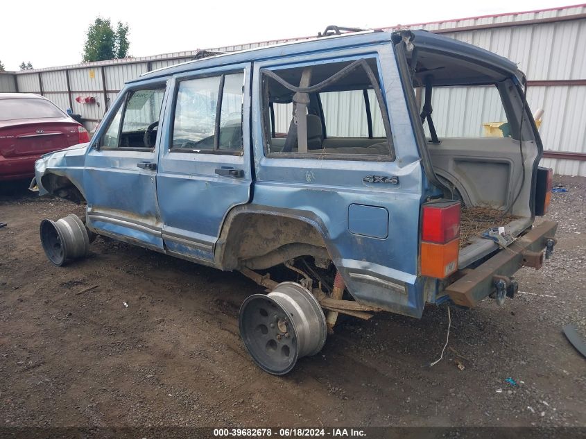 1990 Jeep Cherokee Pioneer VIN: 1J4FJ38L2LL128793 Lot: 39682678