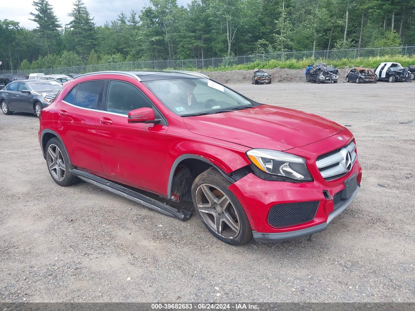 2015 Mercedes-Benz Gla 250 4Matic VIN: WDCTG4GB3FJ058012 Lot: 39682683