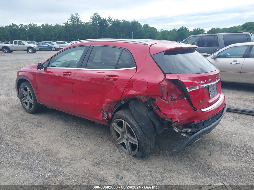 2015 Mercedes-Benz Gla 250 4Matic VIN: WDCTG4GB3FJ058012 Lot: 39682683