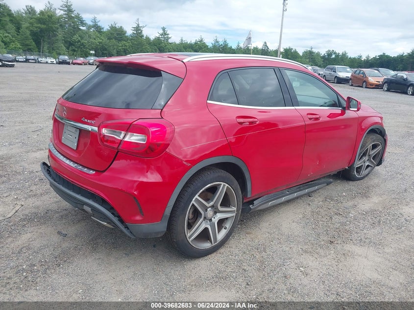 2015 Mercedes-Benz Gla 250 4Matic VIN: WDCTG4GB3FJ058012 Lot: 39682683