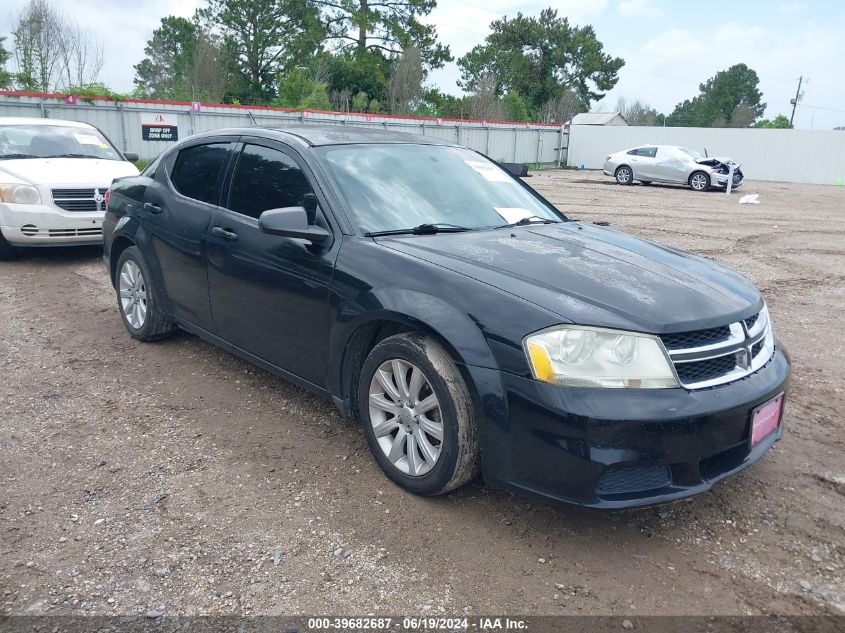 2014 Dodge Avenger Se VIN: 1C3CDZAB4EN160323 Lot: 39682687