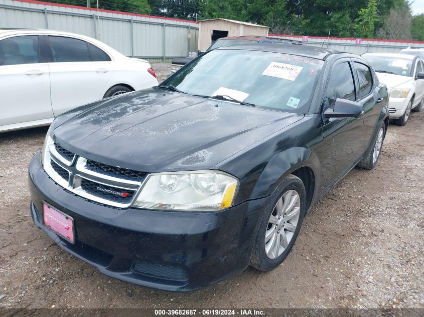 2014 Dodge Avenger Se VIN: 1C3CDZAB4EN160323 Lot: 39682687