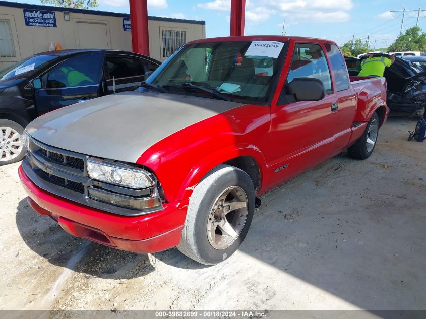 1GCCS19XXW8170938 | 1998 CHEVROLET S-10