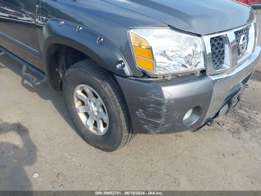 2004 Nissan Titan Se VIN: 1N6AA07B74N552402 Lot: 39682701