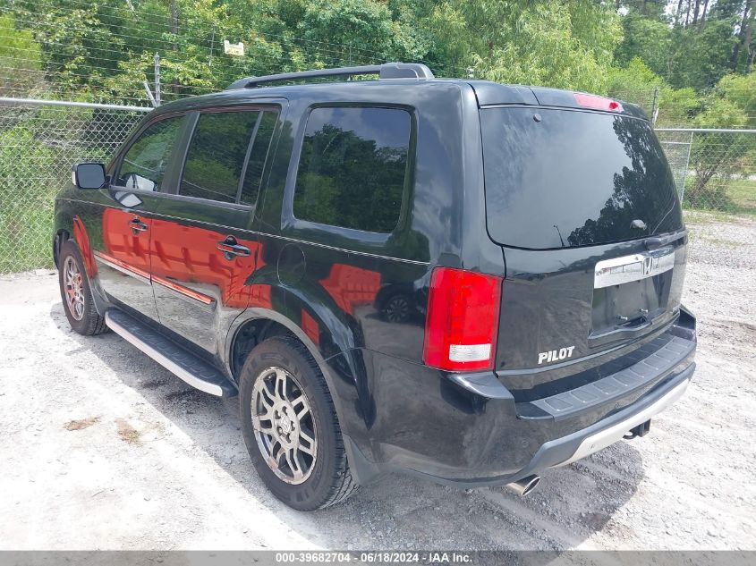 2011 Honda Pilot Touring VIN: 5FNYF3H99BB005305 Lot: 39682704