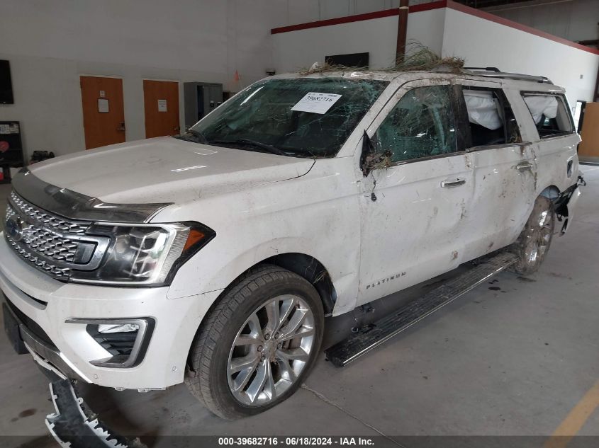 2018 Ford Expedition Max Platinum VIN: 1FMJK1MTXJEA01276 Lot: 39682716