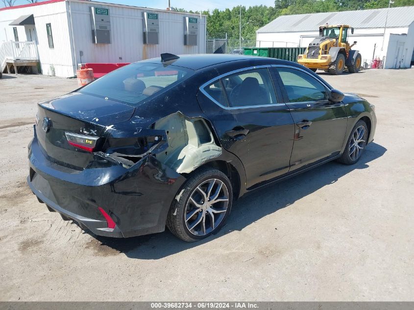 2022 Acura Ilx Premium Package VIN: 19UDE2F7XNA001386 Lot: 39682734