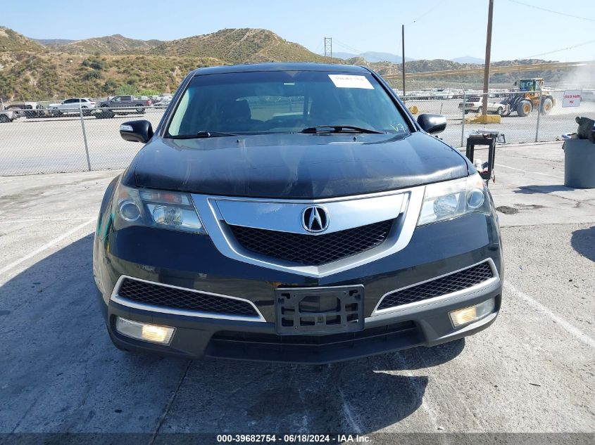 2011 Acura Mdx VIN: 2HNYD2H22BH529564 Lot: 39682754