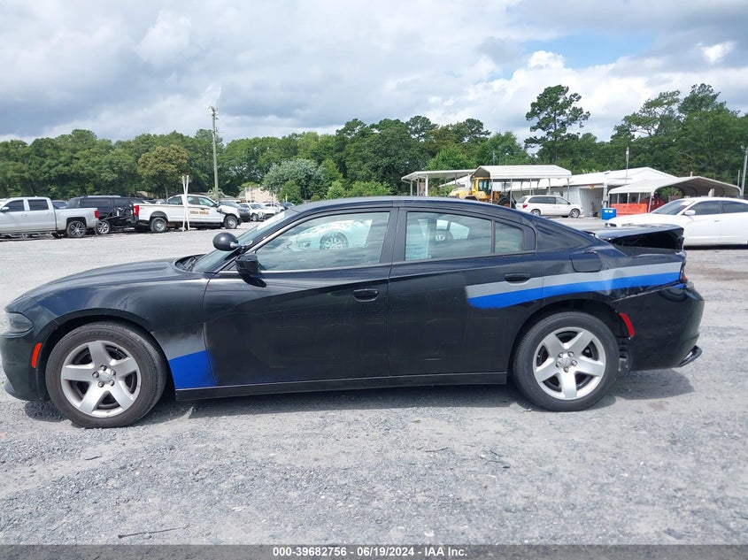 2019 Dodge Charger Police VIN: 2C3CDXAT7KH567960 Lot: 39682756