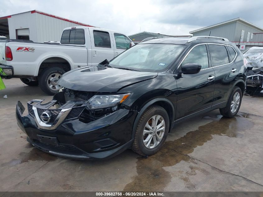 KNMAT2MTXGP630864 2016 NISSAN ROGUE - Image 2