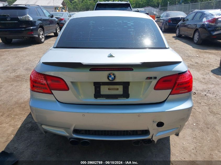 2013 BMW M3 VIN: WBSDX9C52DE785440 Lot: 39682769