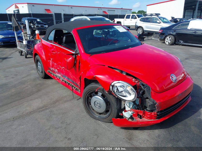 2014 VOLKSWAGEN BEETLE - 3VW5P7AT7EM805417