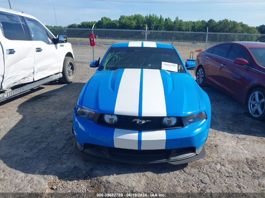 2012 Ford Mustang Gt VIN: 1ZVBP8CF4C5255287 Lot: 39682789