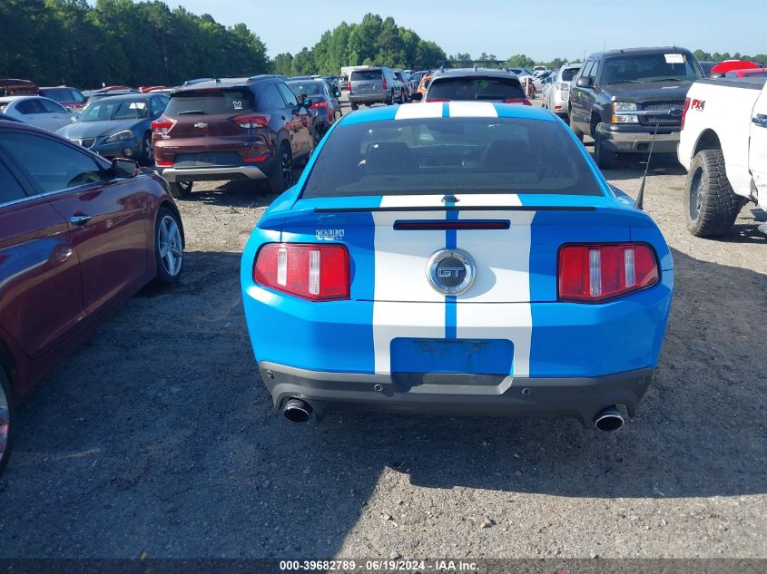 2012 Ford Mustang Gt VIN: 1ZVBP8CF4C5255287 Lot: 39682789