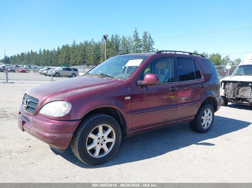 1999 Mercedes-Benz Ml 430 VIN: 4JGAB72E8XA078798 Lot: 39682816