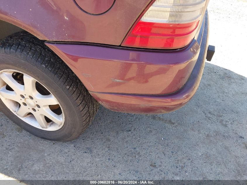 1999 Mercedes-Benz Ml 430 VIN: 4JGAB72E8XA078798 Lot: 39682816