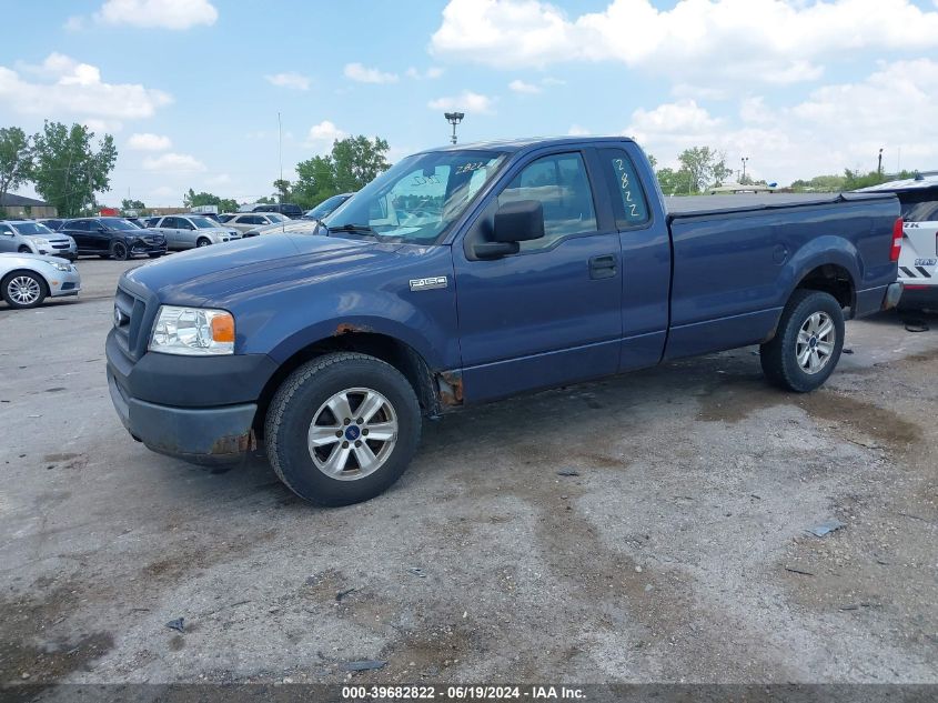 2005 Ford F-150 Stx/Xl/Xlt VIN: 1FTRF12245NA92718 Lot: 39682822