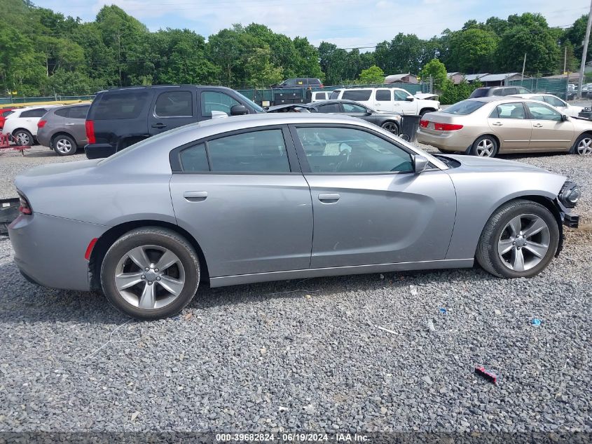 2016 Dodge Charger Sxt VIN: 2C3CDXHGXGH323557 Lot: 39682824