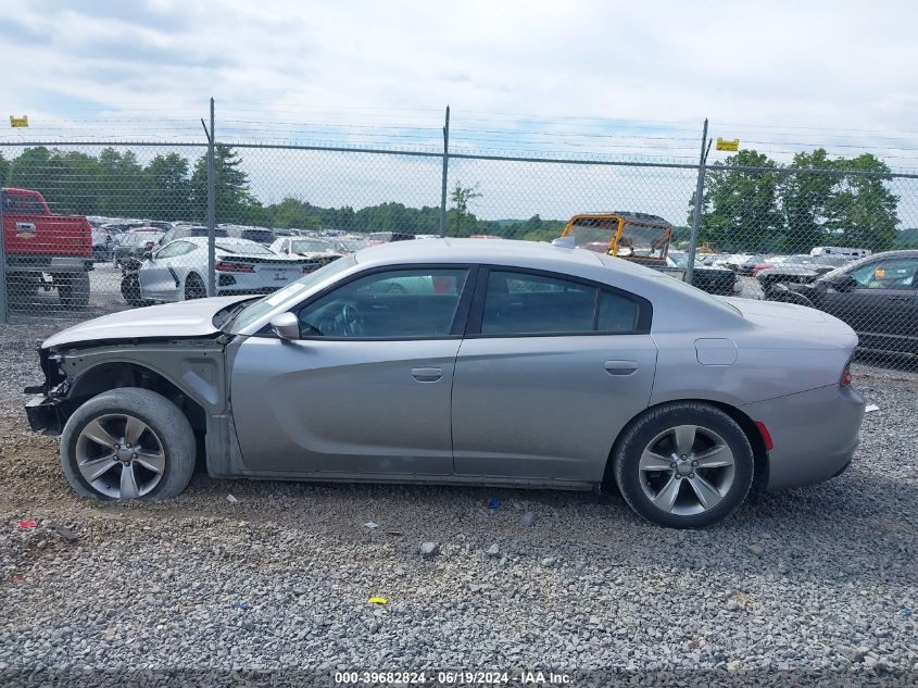 2016 Dodge Charger Sxt VIN: 2C3CDXHGXGH323557 Lot: 39682824