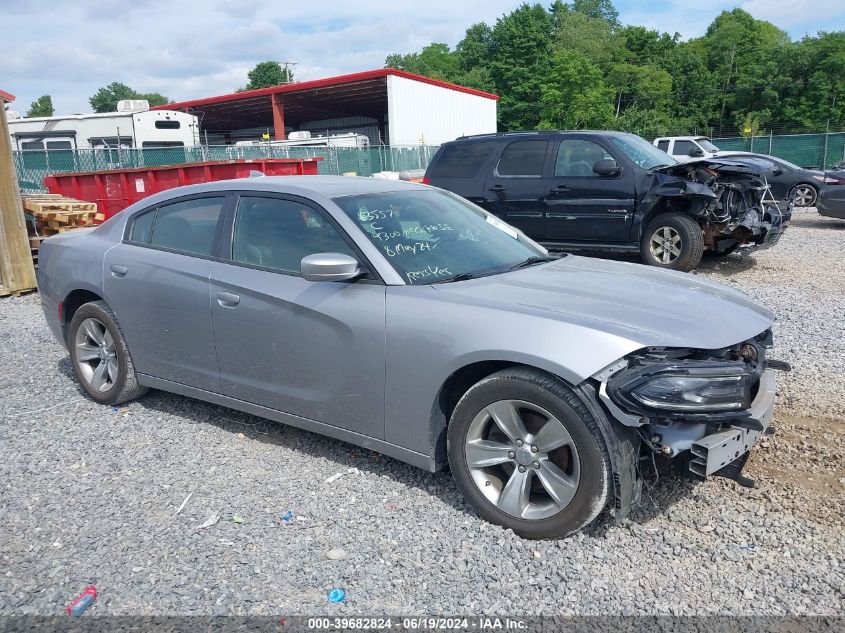 2016 Dodge Charger Sxt VIN: 2C3CDXHGXGH323557 Lot: 39682824