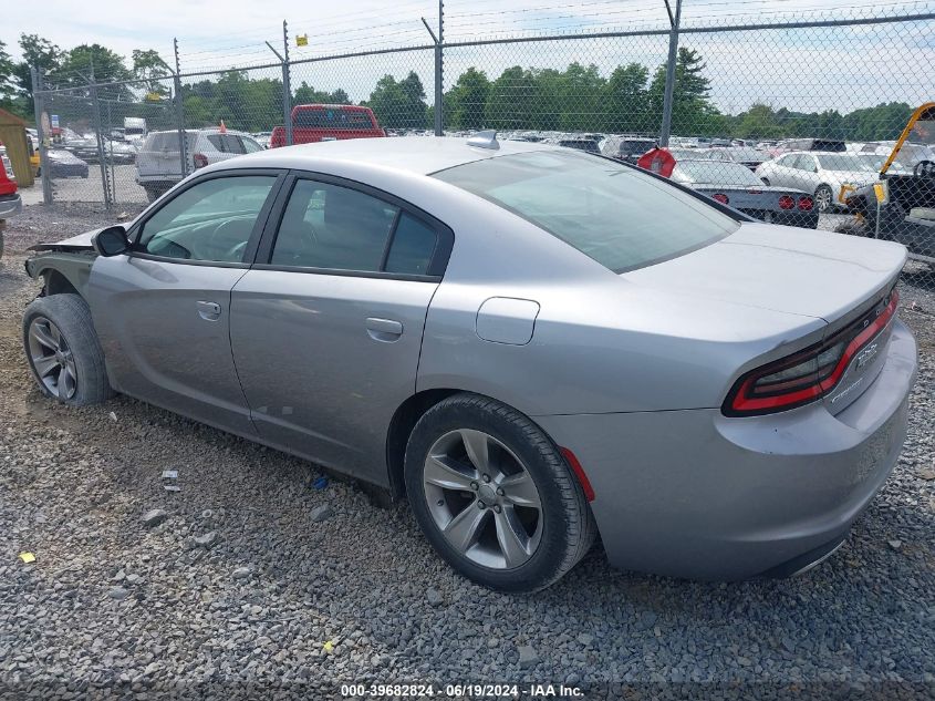 2016 Dodge Charger Sxt VIN: 2C3CDXHGXGH323557 Lot: 39682824