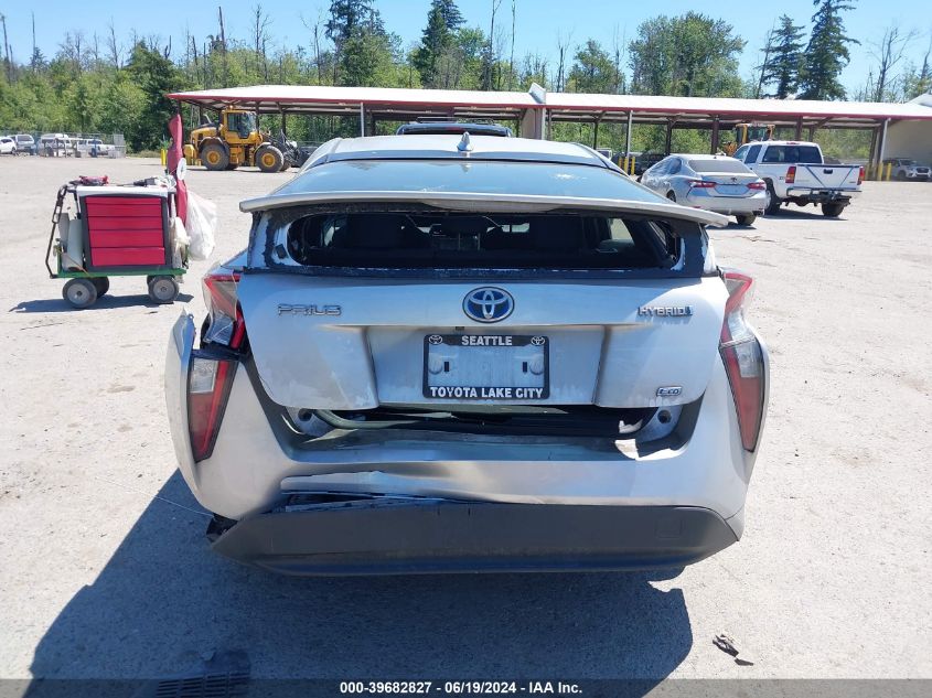 2017 Toyota Prius Two Eco VIN: JTDKARFU3H3041947 Lot: 39682827