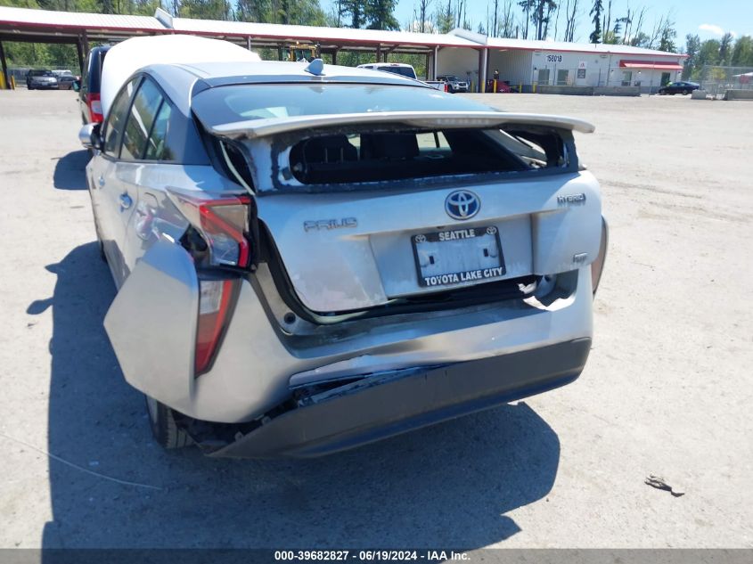 2017 Toyota Prius Two Eco VIN: JTDKARFU3H3041947 Lot: 39682827