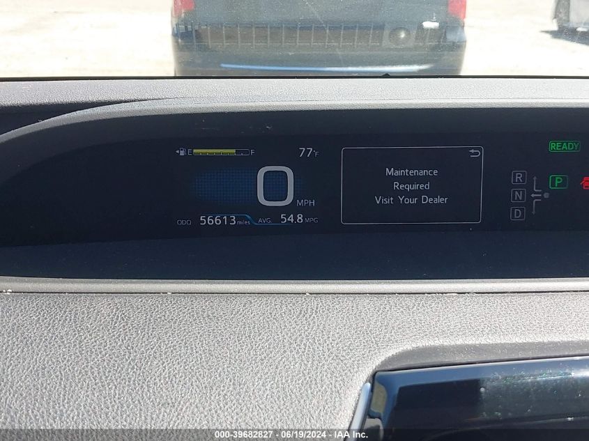 2017 Toyota Prius Two Eco VIN: JTDKARFU3H3041947 Lot: 39682827