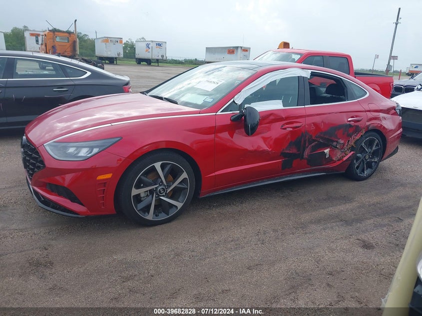 VIN 5NPEJ4J29MH124402 2021 HYUNDAI SONATA SEL PLUS