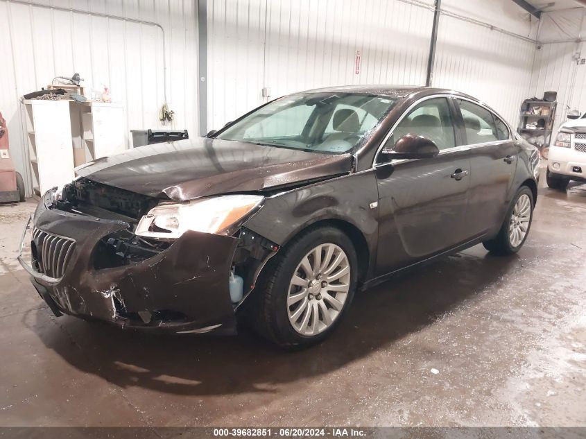 2011 Buick Regal Cxl Russelsheim VIN: W04GN5EC0B1031918 Lot: 39682851