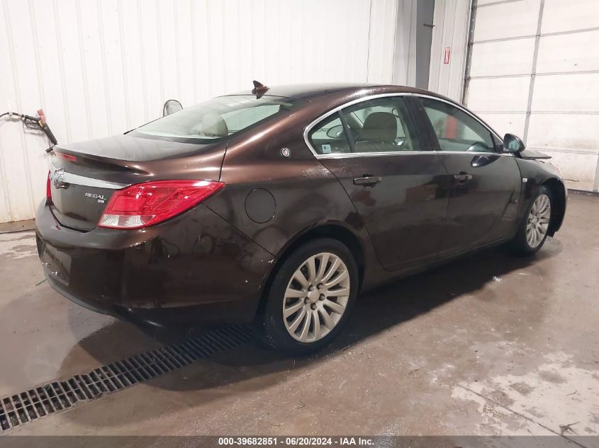 2011 Buick Regal Cxl Russelsheim VIN: W04GN5EC0B1031918 Lot: 39682851