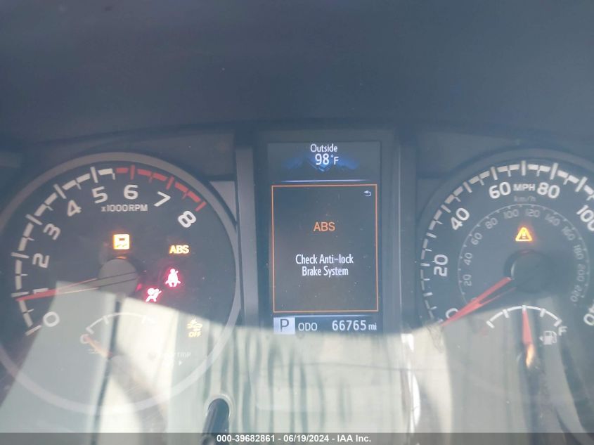 2020 Toyota Tacoma Sr VIN: 5TFAX5GN3LX171383 Lot: 39682861