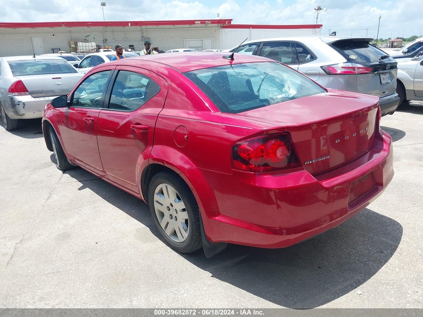 2014 DODGE AVENGER SE - 1C3CDZAB3EN139284
