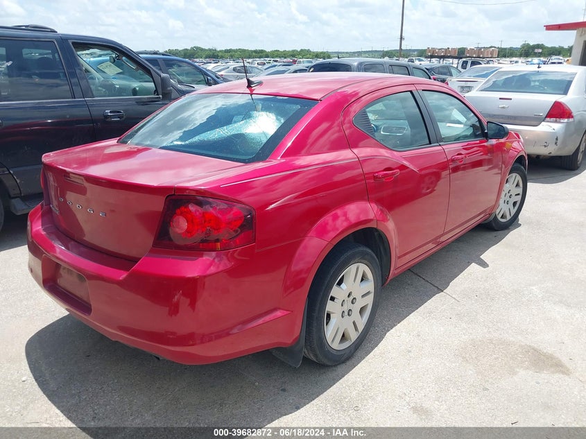 2014 DODGE AVENGER SE - 1C3CDZAB3EN139284