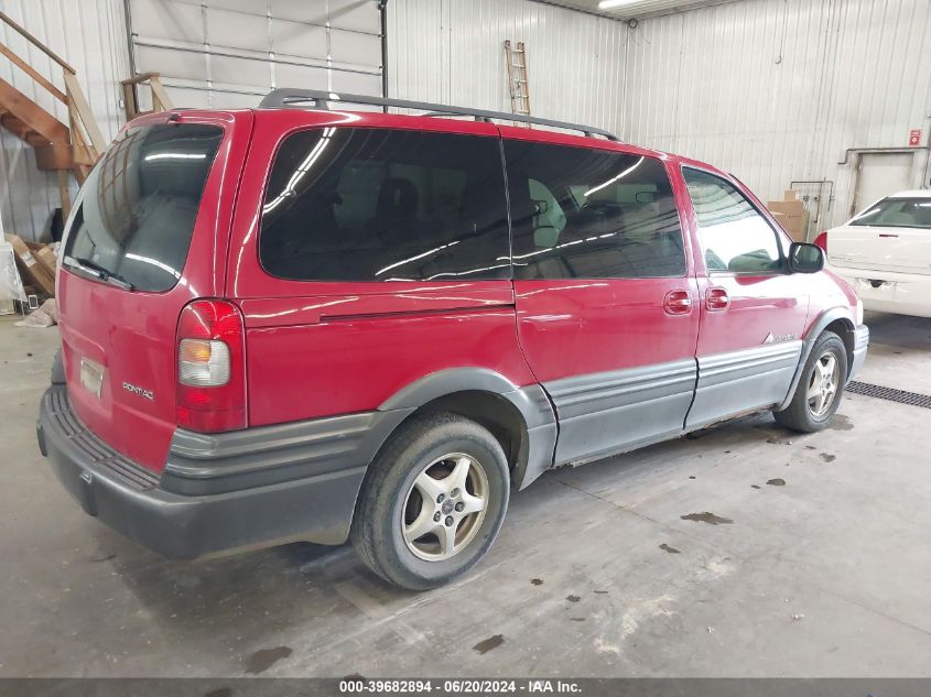 2001 Pontiac Montana VIN: 1GMDX03E01D257069 Lot: 39682894