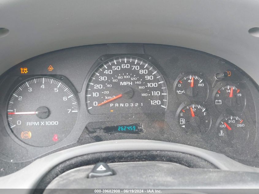 2007 Chevrolet Trailblazer Ls/Lt VIN: 1GNDT13S272273250 Lot: 39682908