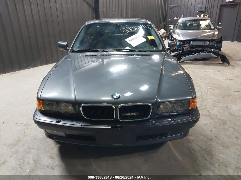 2001 BMW 740Ia VIN: WBAGG83431DN89270 Lot: 39682918
