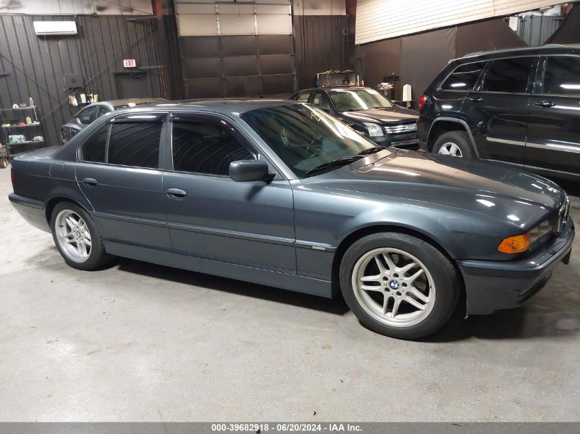 2001 BMW 740Ia VIN: WBAGG83431DN89270 Lot: 39682918