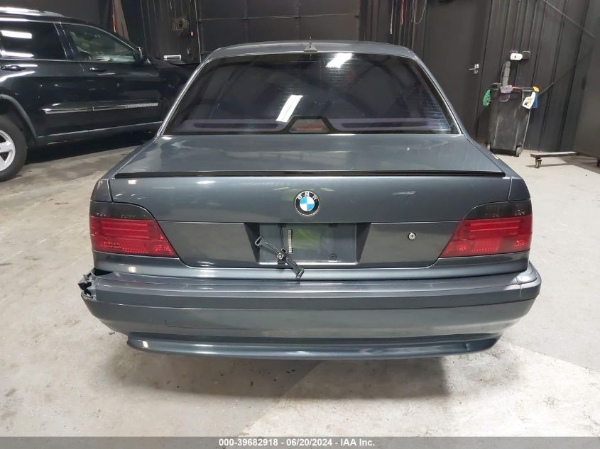 2001 BMW 740Ia VIN: WBAGG83431DN89270 Lot: 39682918