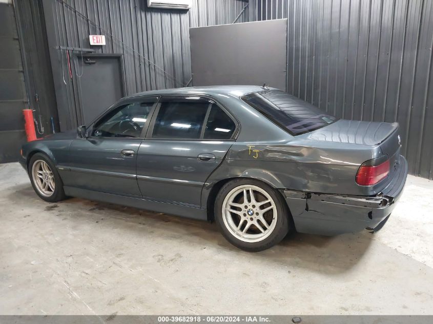 2001 BMW 740Ia VIN: WBAGG83431DN89270 Lot: 39682918