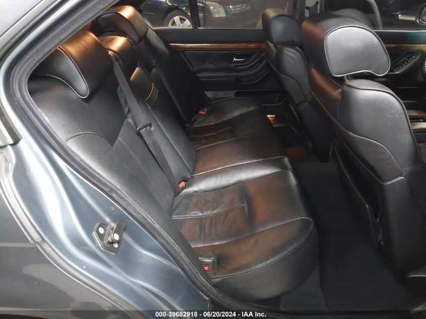 2001 BMW 740Ia VIN: WBAGG83431DN89270 Lot: 39682918