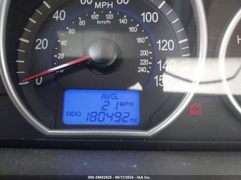 2012 Hyundai Veracruz Limited VIN: KM8NU4CC9CU187559 Lot: 39682925