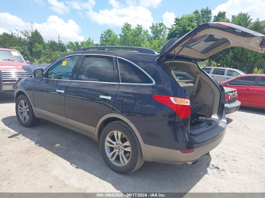 2012 Hyundai Veracruz Limited VIN: KM8NU4CC9CU187559 Lot: 39682925