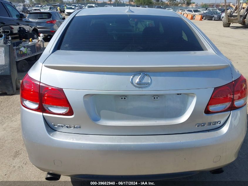 2007 Lexus Gs 350 VIN: JTHBE96SX70021826 Lot: 39682940