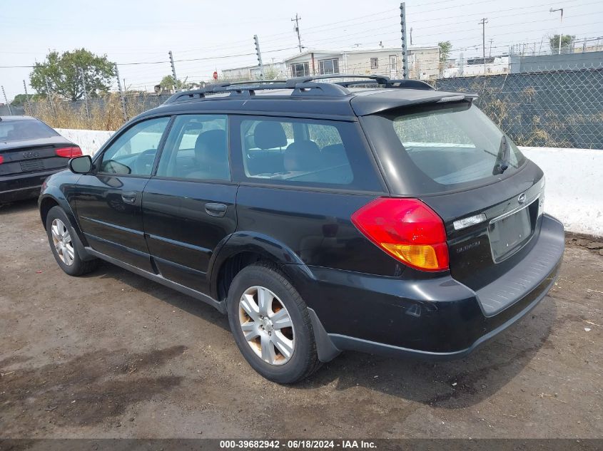 2005 Subaru Outback 2.5I VIN: 4S4BP61C257300388 Lot: 39682942